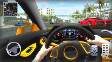 Speed Car Driving Simulator Cartaz
