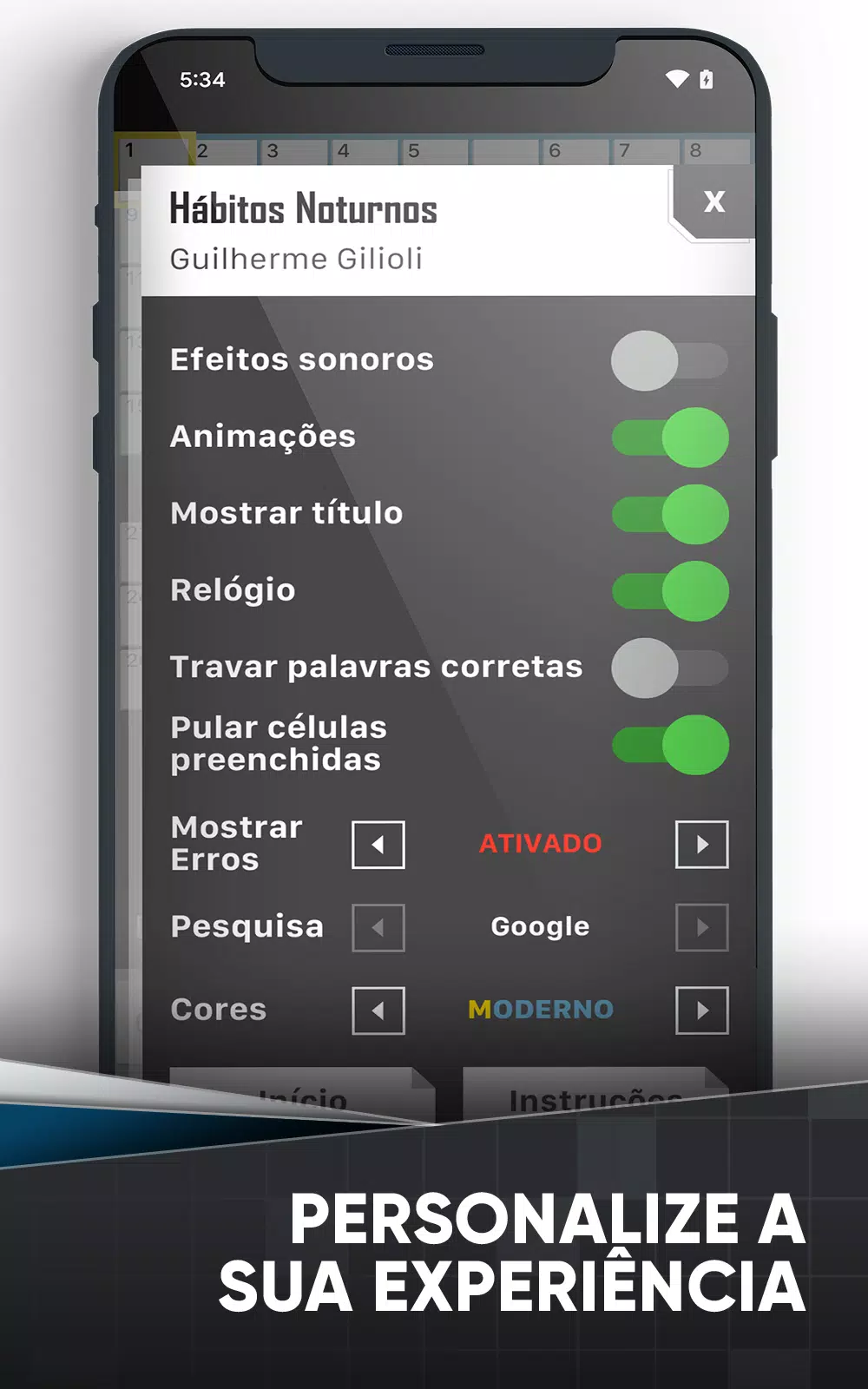 Baixar Palavras Cruzadas 2.7 Android - Download APK Grátis