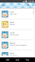 Baby Names ภาพหน้าจอ 2