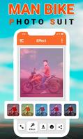 Man Bike Rider Photo Editor screenshot 1