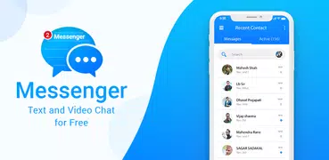 Messenger All Social Networks Text and Video Chat