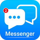 Messenger All Social Networks Text and Video Chat 아이콘