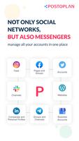 POSTOPLAN: Social Post Planner الملصق