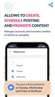 POSTOPLAN: Social Post Planner تصوير الشاشة 2