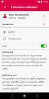 Sunrise Cloud PBX capture d'écran 2