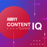 آیکون‌ ABBYY Content IQ Summit