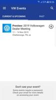 VW Events capture d'écran 1