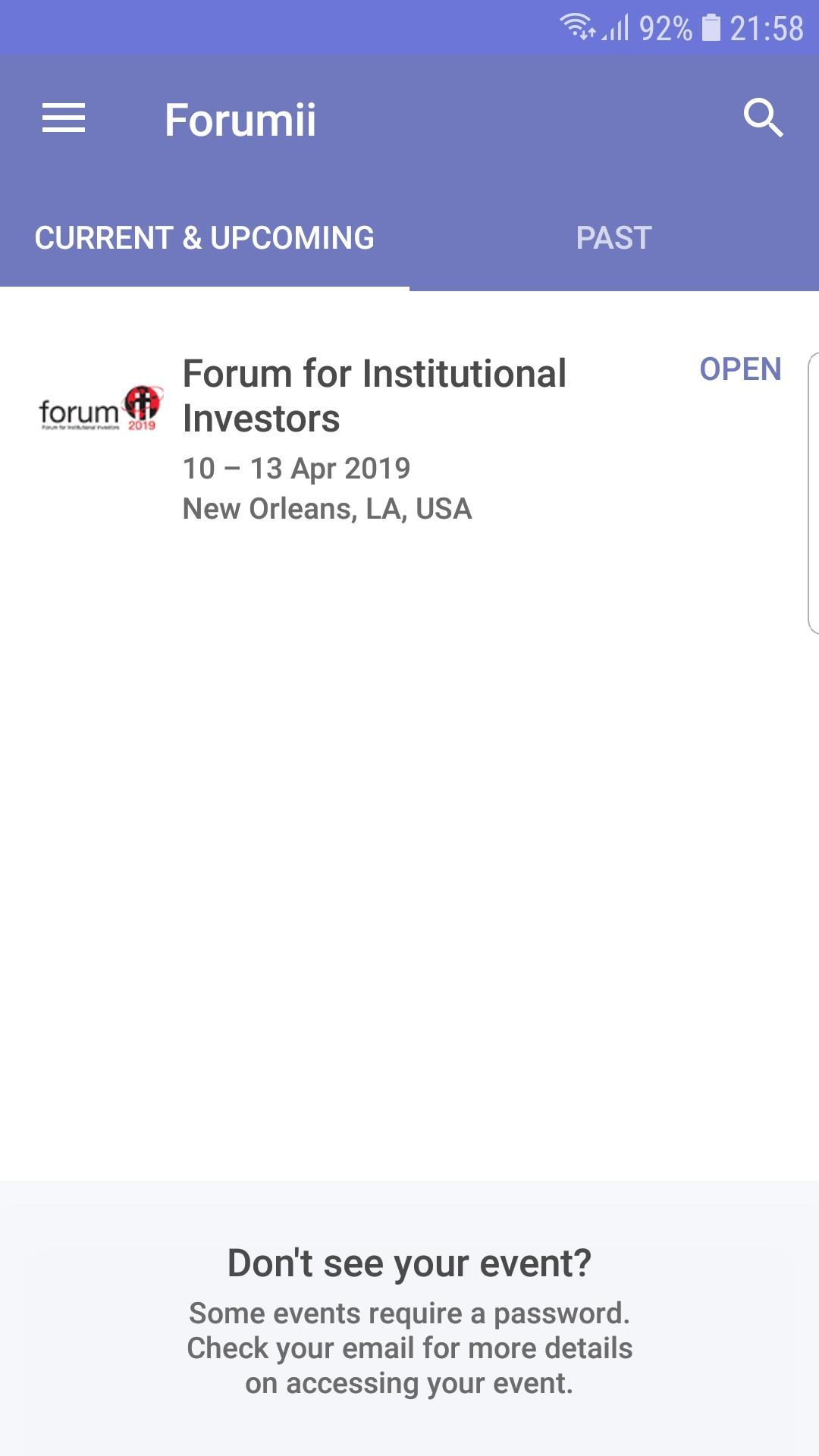 Institutional Investor Forum for Android - APK Download