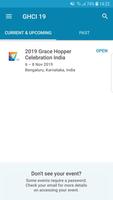 2019 Grace Hopper Celebration captura de pantalla 1