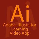 Learn Adobe illustrator videos icon