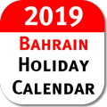 Bahrain Holiday Calendar 2019