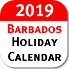 Barbados Holiday Calendar 2019 icône