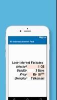 Indonesia Internet Packages تصوير الشاشة 1
