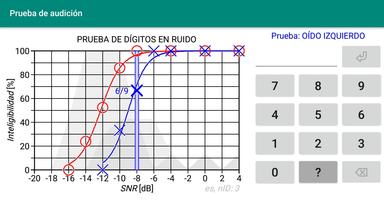 Prueba de audición captura de pantalla 1