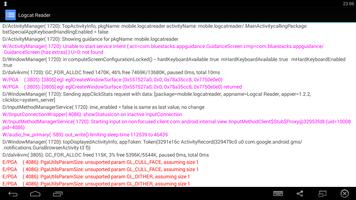 Logcat Reader ảnh chụp màn hình 2