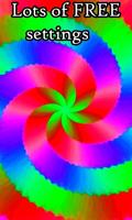 Hypnotic Mandala Wallpaper الملصق