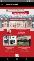 Apotheke Harfensteller Plakat