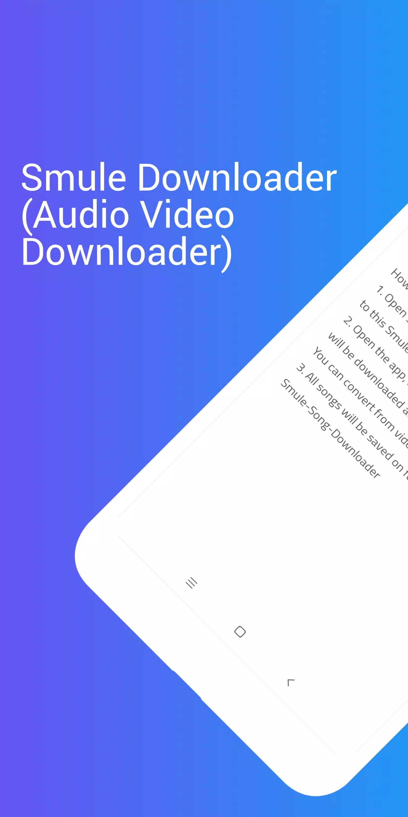 Descarga de APK de Descargar música de Smule para Android
