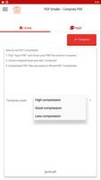 PDF plus petit - Compresser le PDF Affiche