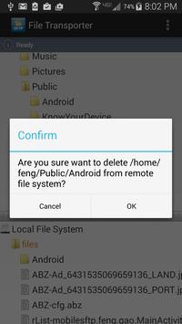 Mobile SFTP(Secure FTP Client) 截图 5