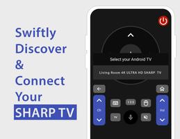 Controle remoto da TV Sharp imagem de tela 2