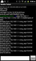 Mobile Telnet screenshot 1