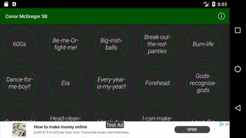 Conor McGregor Soundboard syot layar 2