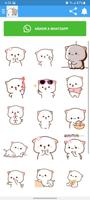 Animated Mochi Cats Stickers 截图 2