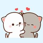 Mochi Cats Stickers de Gatitos アイコン