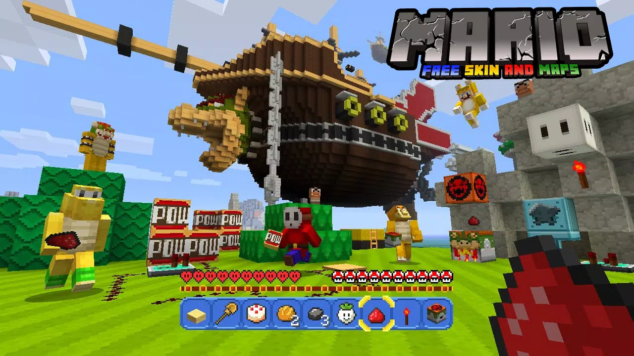 Super Mario World Skin Minecraft Pe For Android Apk Download