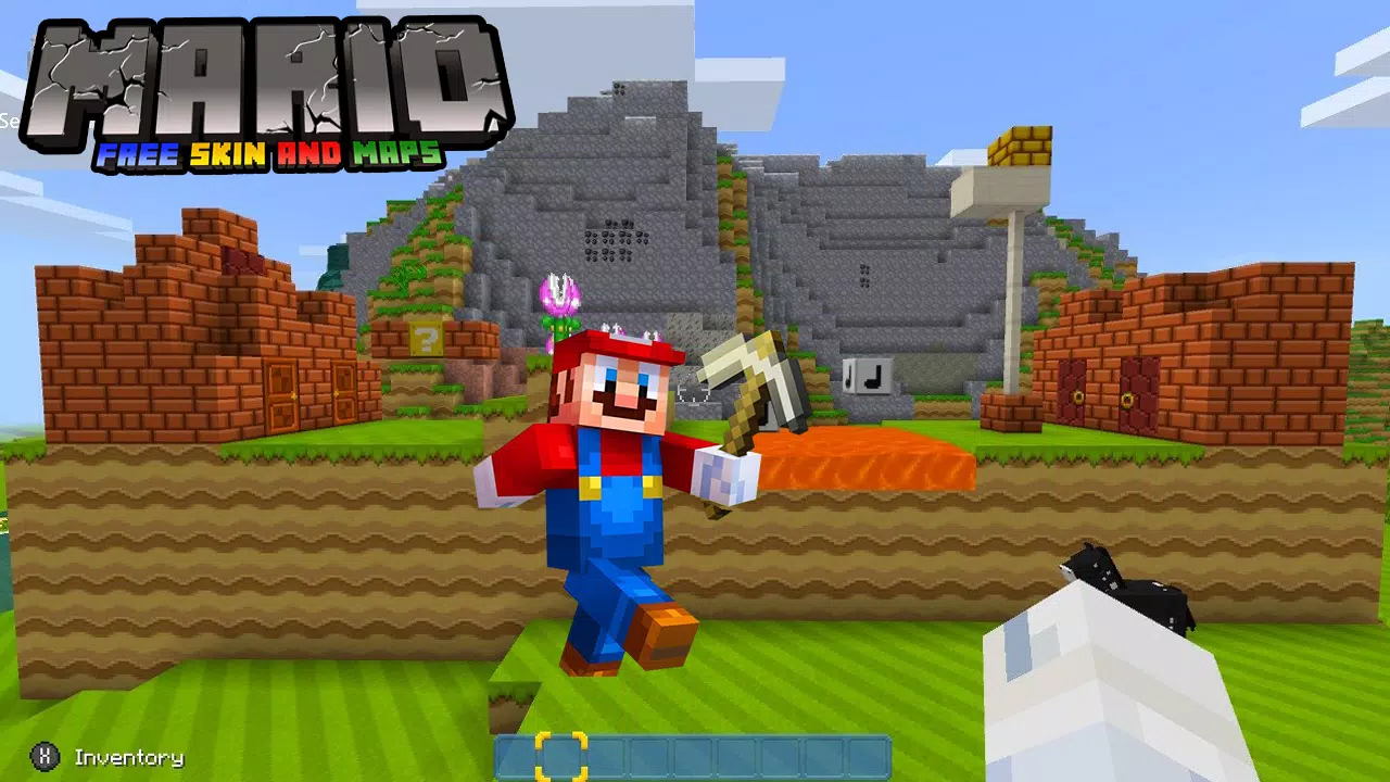 Minecraft Super Mario - Jogue Minecraft Super Mario Jogo Online