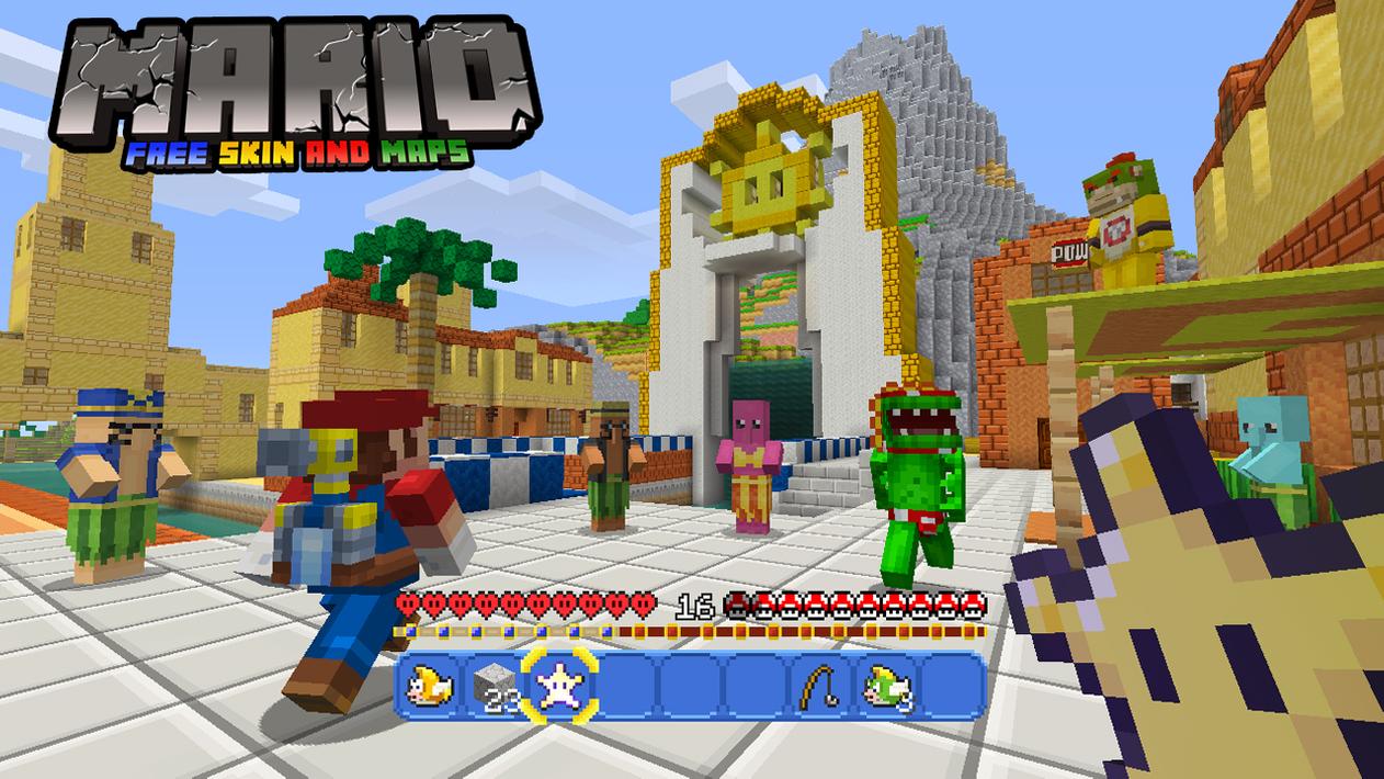 super mario world minecraft