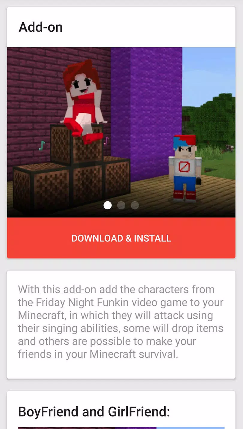 FNF Mod for Minecraft for Android - Free App Download