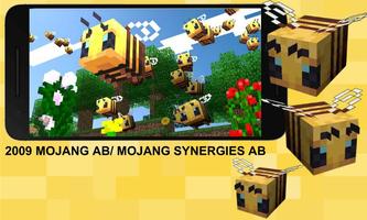 Königin Bee Mod für Minecraft Plakat