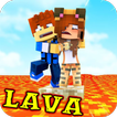 Floor is Lava Addon for MCPE