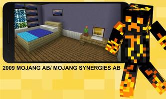 Floor is Lava Addon for MCPE Affiche