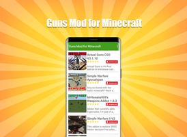 Guns Mod for Minecraft Affiche