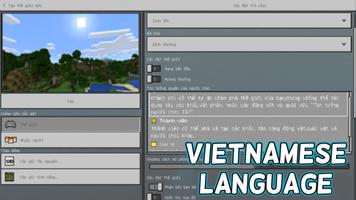 اللغة الفيتنامية لـ MCPE تصوير الشاشة 1