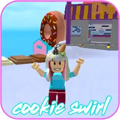 Cookie The Robloxe Swirl Obby world Mod