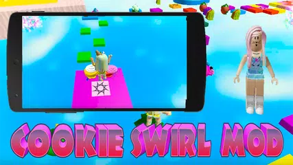 Cookie The Robloxe Swirl Obby world Mod APK download