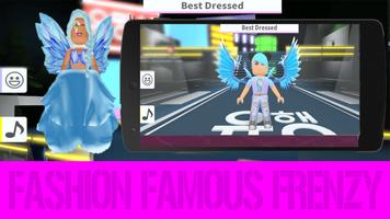 Mod Fashion Famous Frenzy Dress Up Robloxe screenshot 1