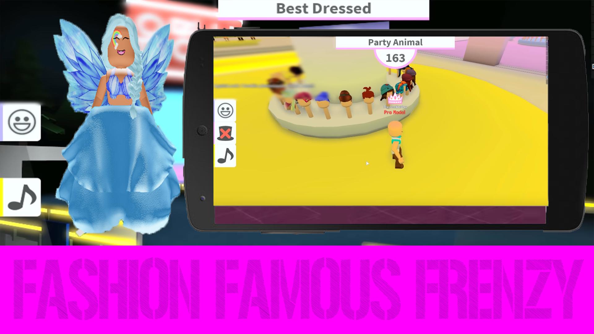 Mod Fashion Famous Frenzy Dress Up Robloxe For Android Apk Download