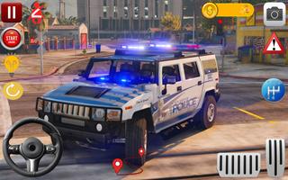 jeux de voiture de police 3d capture d'écran 3