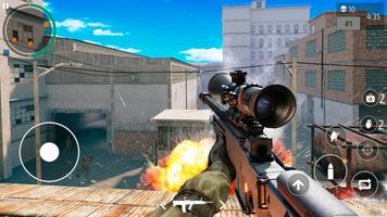 Just FPS shooter games offline تصوير الشاشة 1