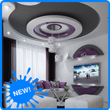 Conception de plafond de gypse