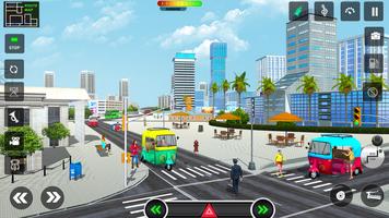 Tuk Tuk Auto Rickshaw Cab Game تصوير الشاشة 3