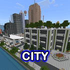 city mod for minecraft pe ikon