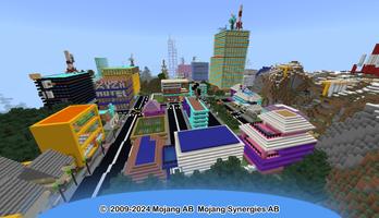 city mod for minecraft pe capture d'écran 1