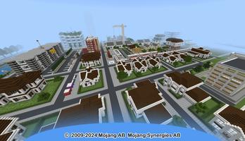 city mod for minecraft pe syot layar 2