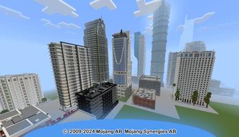 city mod for minecraft pe syot layar 3